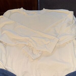 Cream Long Sleeve Shirt